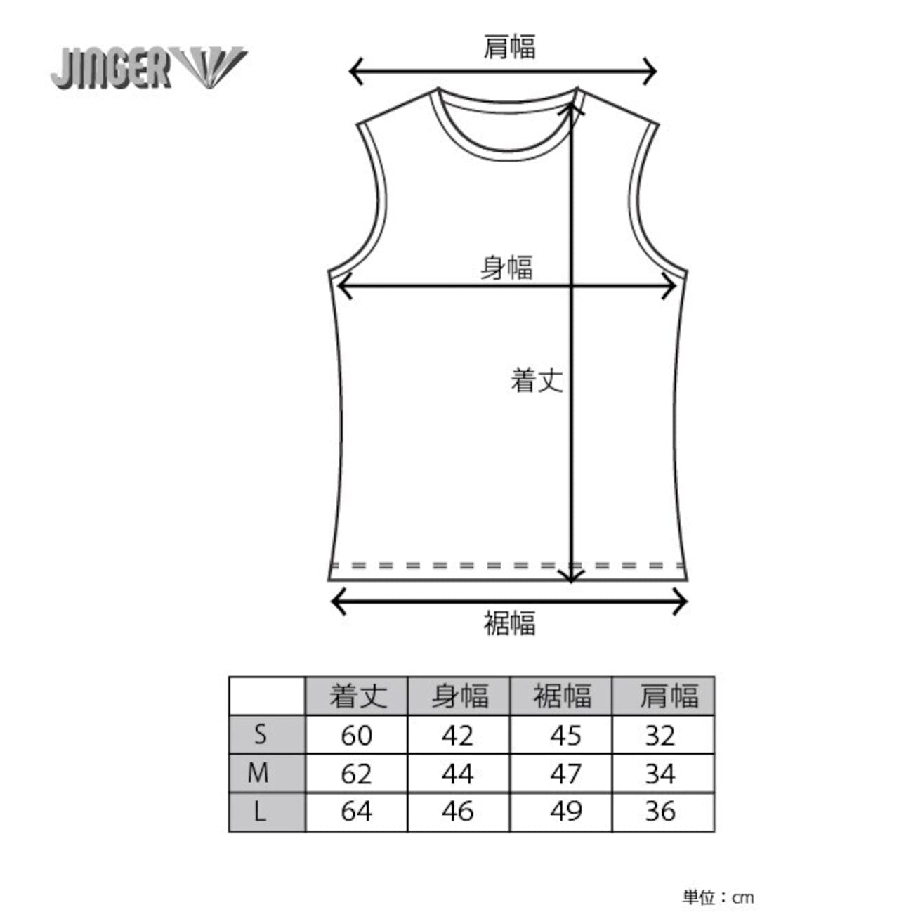 Jinger Women's Tanktop JF-6024 