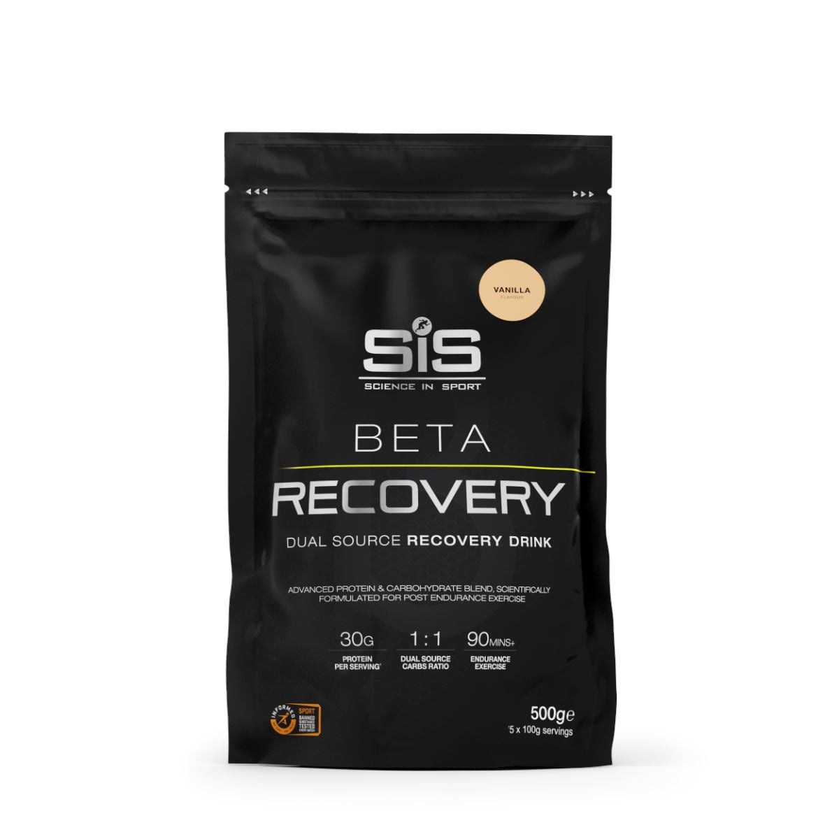 SiS Beta Recovery Powders Vanilla 500g 