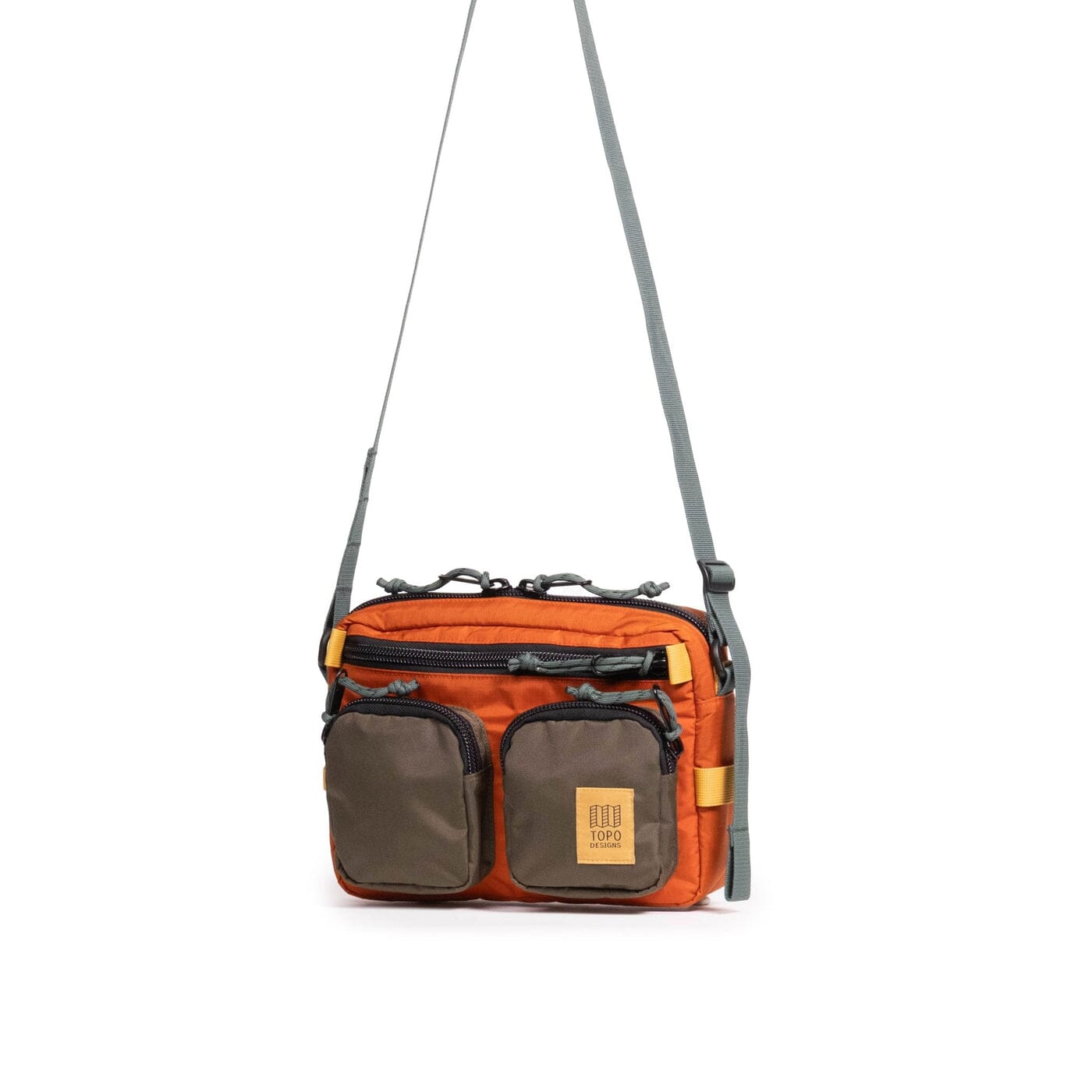 Topo Designs Block Bag Woodland/Terracotta 