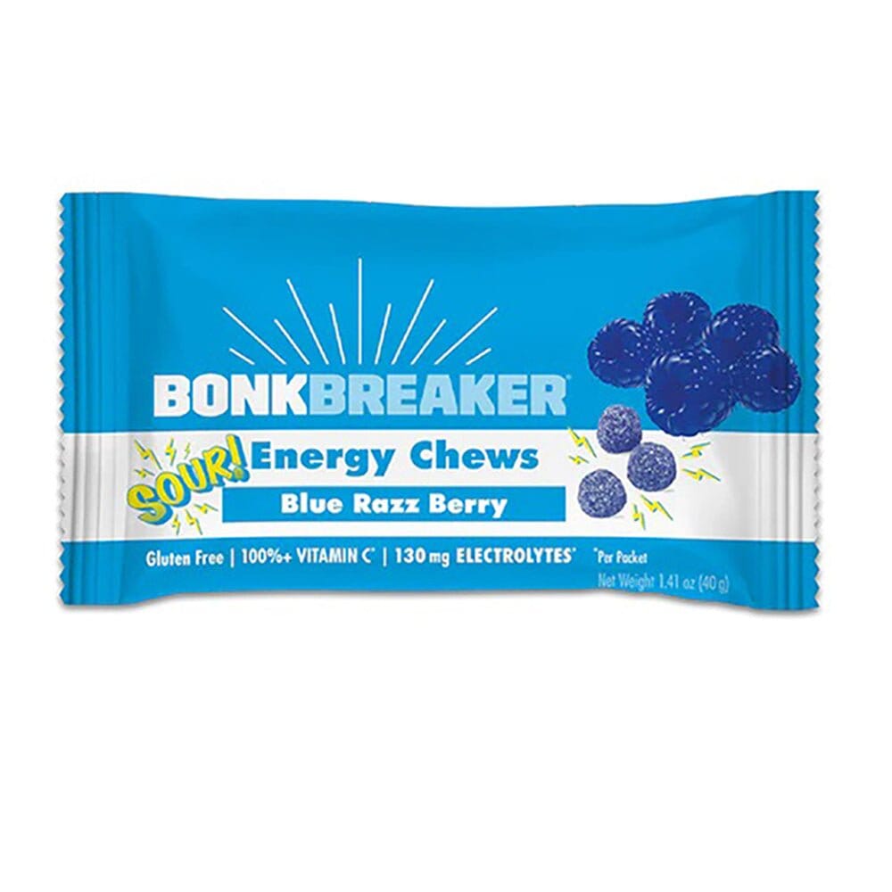 Bonk Breaker Energy Chews Sour Blue Razz Berry 