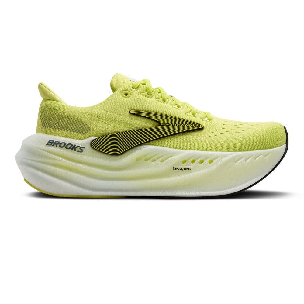 Brooks Women's Glycerin Max Road Running Shoes Sunny Lime/Black/White Medium (B) US 6