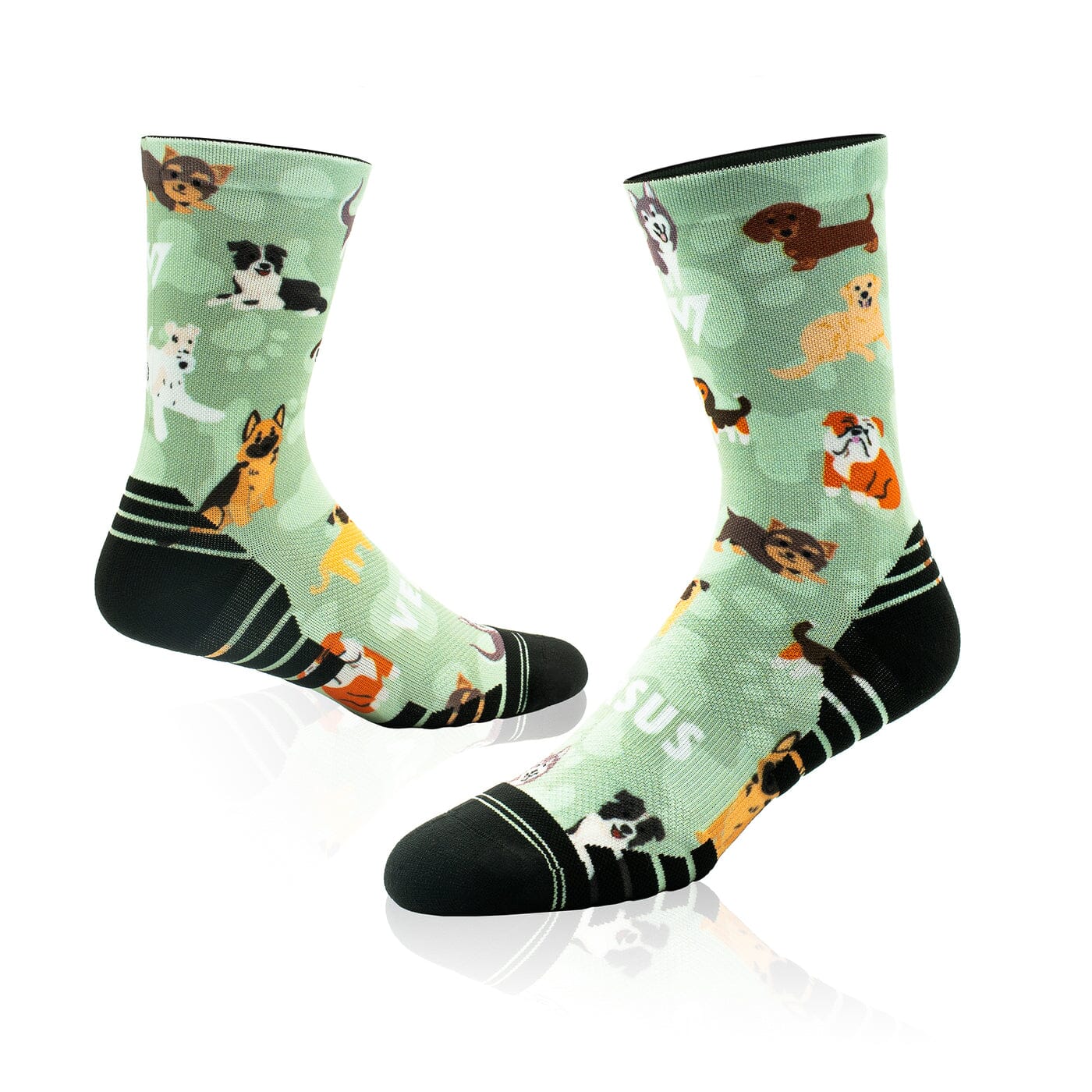 Versus Dogs 2.0 Active Crew Socks Dogs 2.0 4-7 