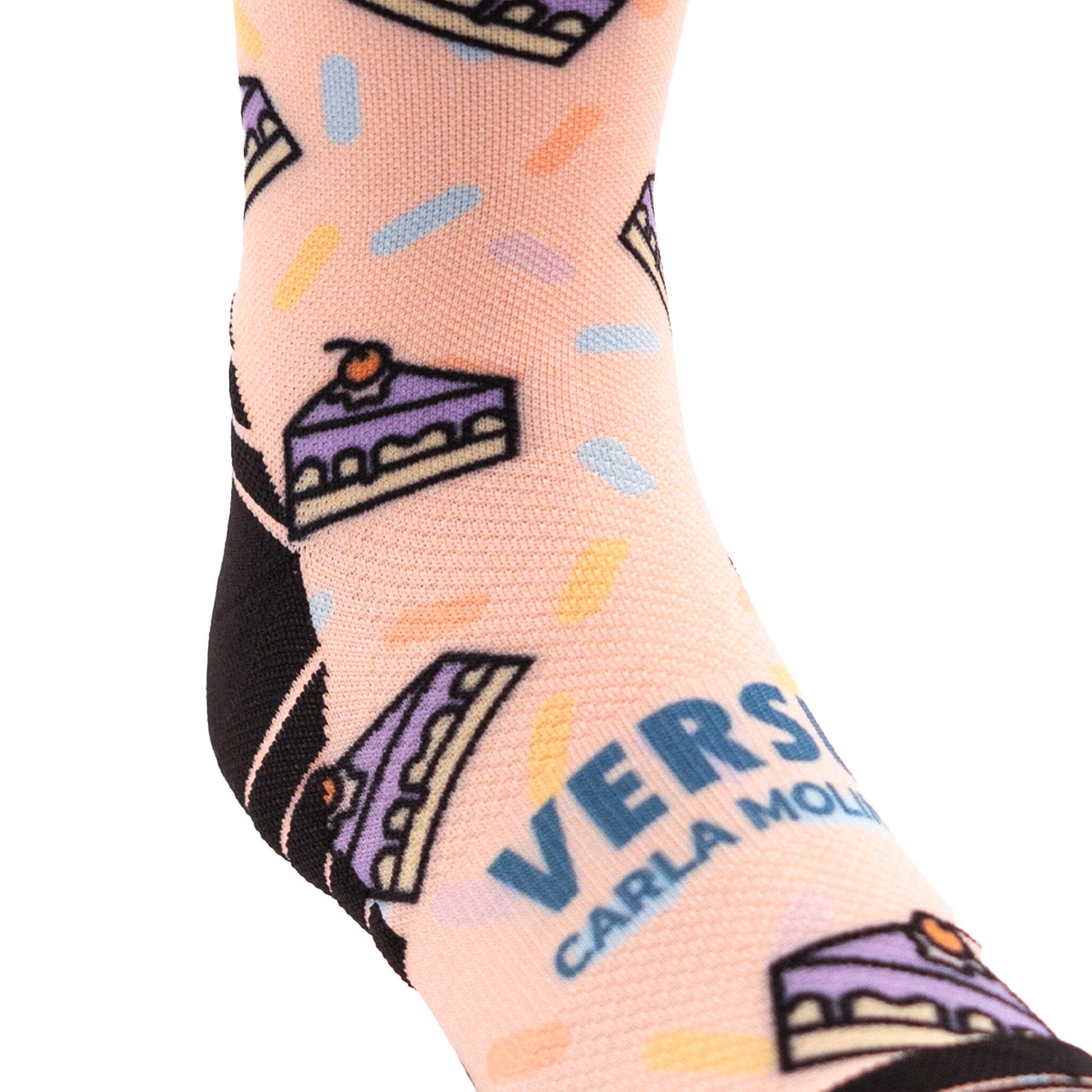 Versus Run For Cake Active Crew Socks 
