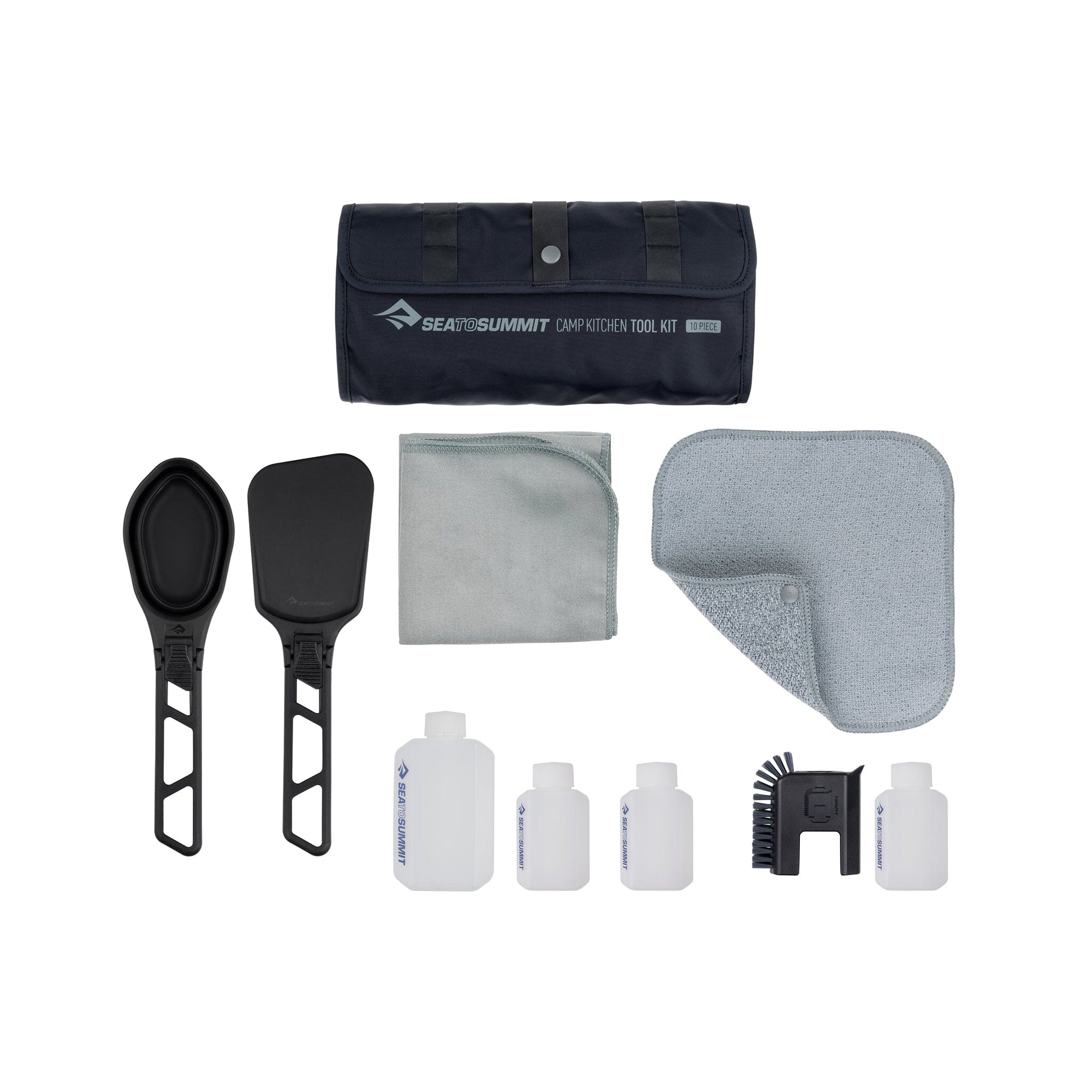 Sea to Summit Camp Kitchen Tool Kit (10 Pieces) Black 