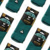 Versus Classic Teal Active Crew Tab Socks 