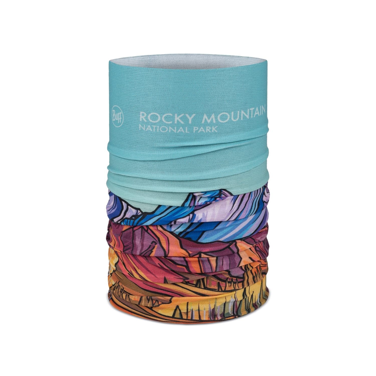 BUFF CoolNet UV+ National Park Neckwear - Rocky Mountain