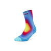 CEP Core Run Edt. Gradient Mid Cut Compression Socks 5.0, Women's Blue/Yellow II 