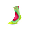 CEP Core Run Edt. Gradient Mid Cut Compression Socks 5.0, Women's Lime/Pink II 