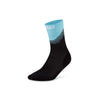 CEP Run Edt. Split Mid Cut Compression Socks, Women – Black/Light Blue