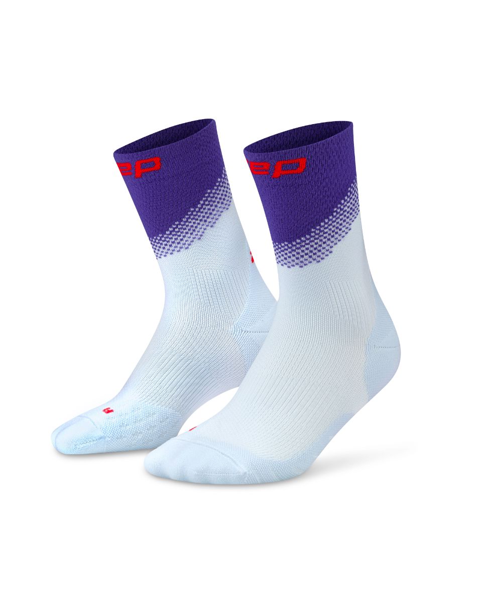 CEP Run Edt. Split Mid Cut Compression Socks, Men