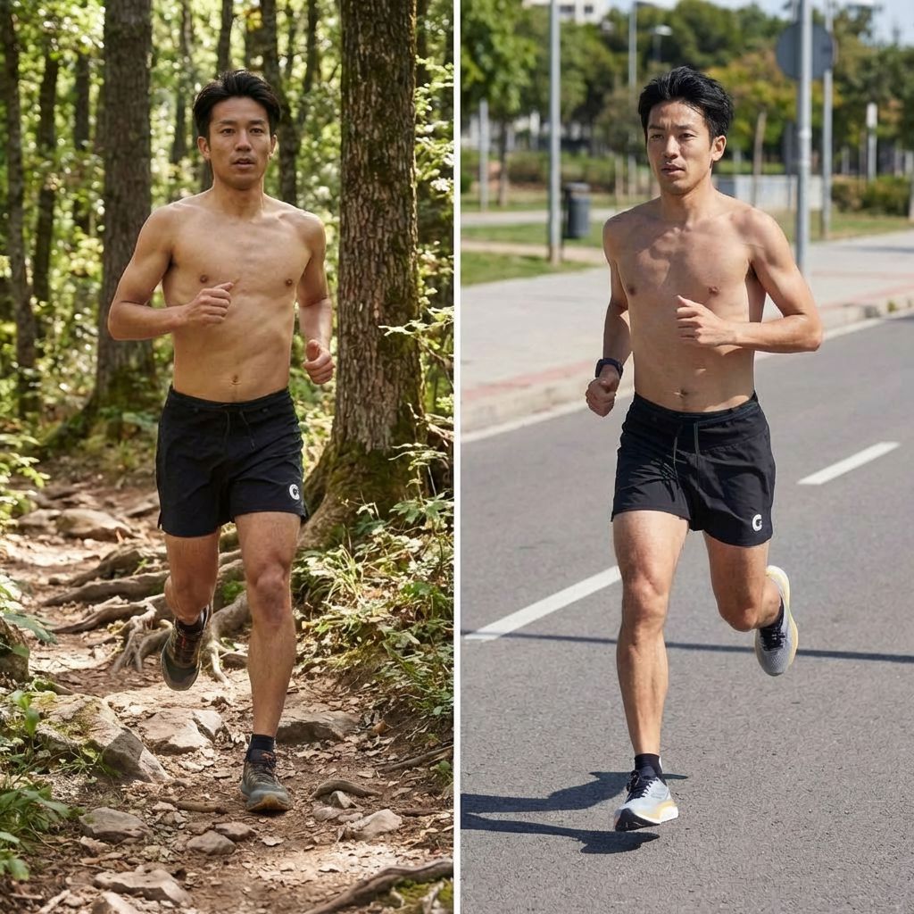 Track Running Multi-functional Running Shorts 
