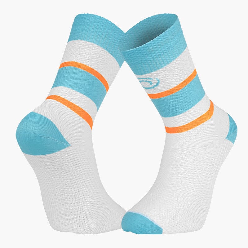 BV Sport Light Run High "IBIZA" Socks Turquoise/Orange 36-38 