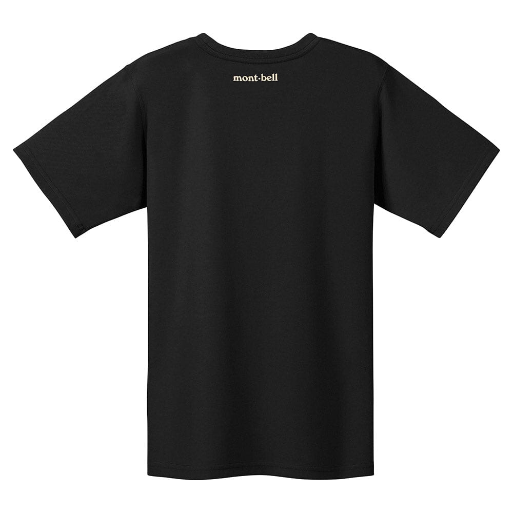 Montbell Wickron Tee Women's Monta Bear Face Black S 