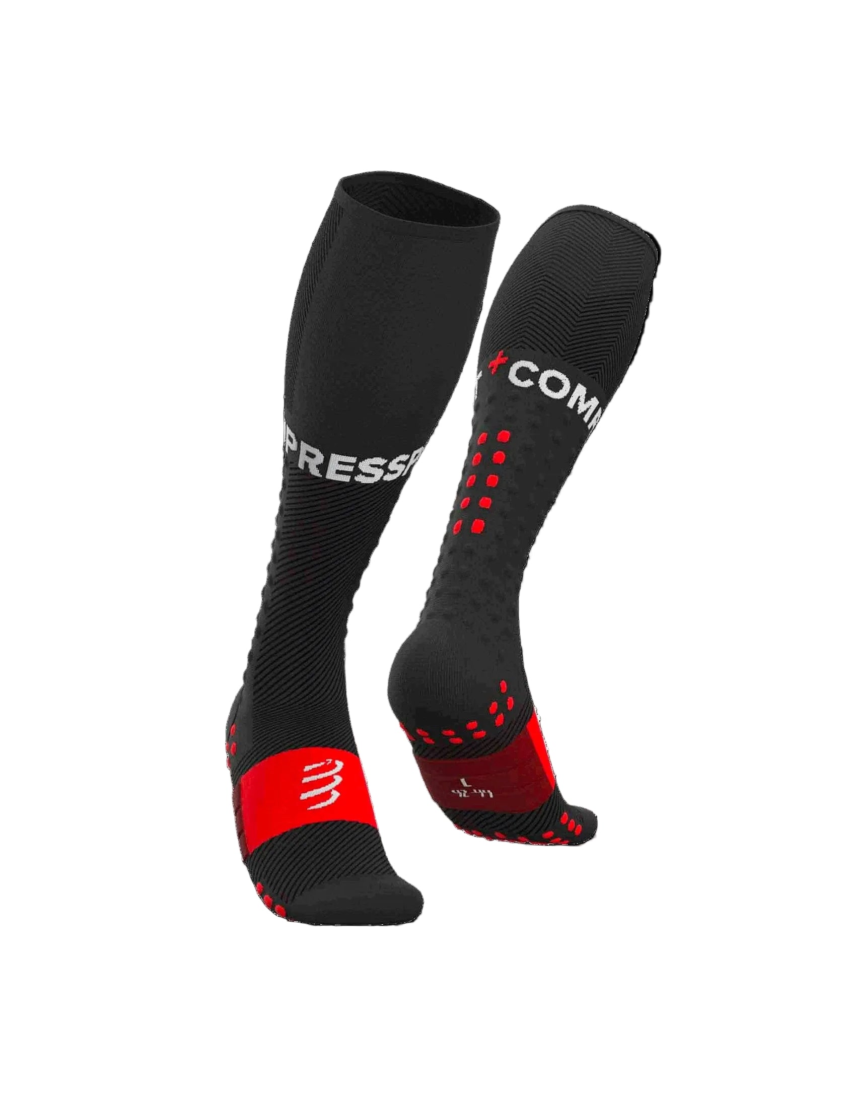 Compressport Full Socks Run Black T1 