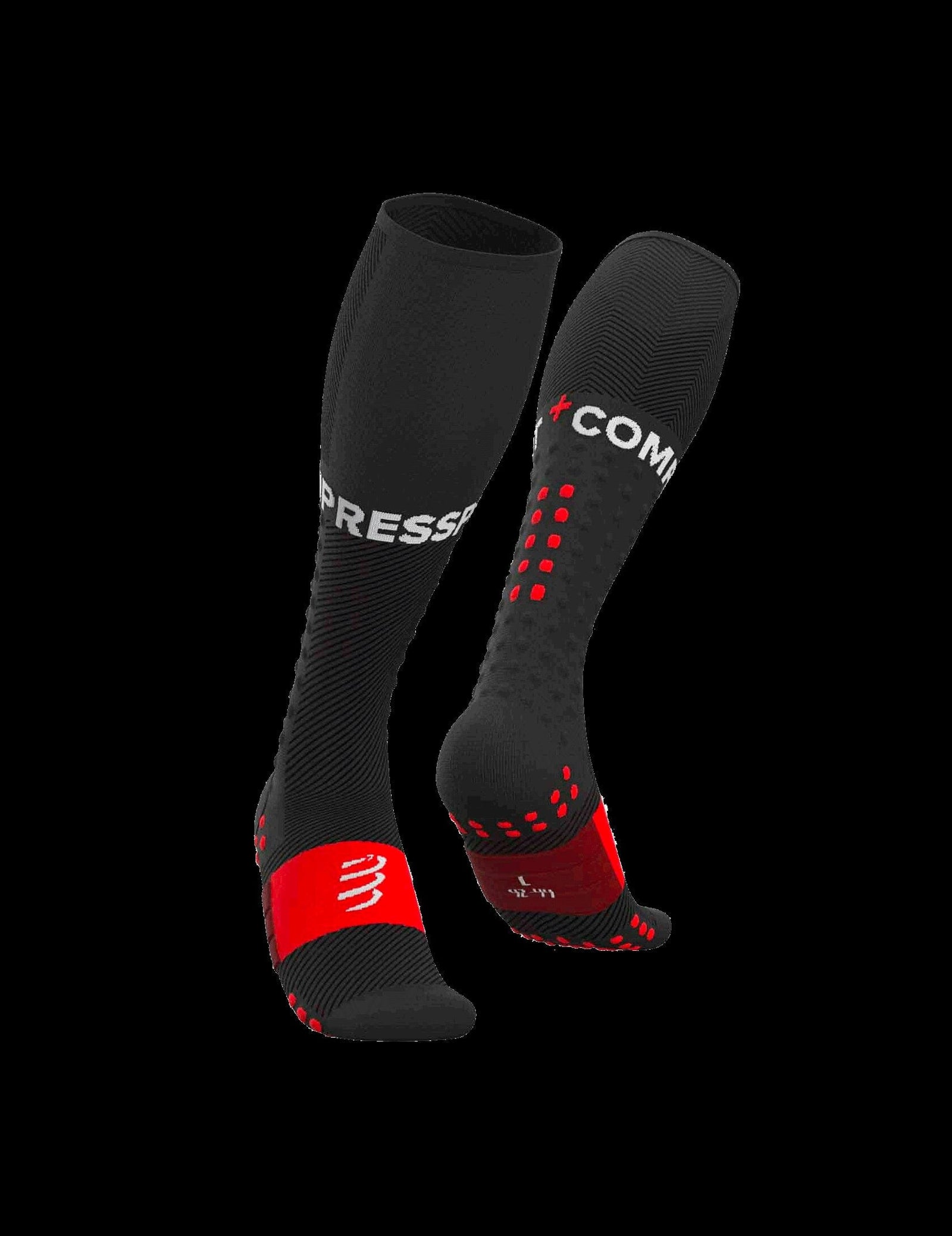 Compressport Full Socks Run Black T1 