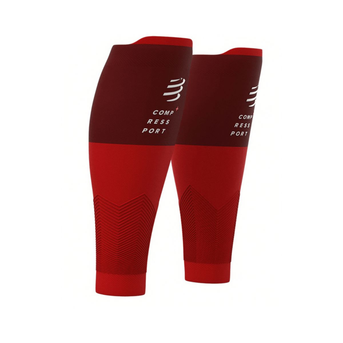 Compressport R2V2 Calf Sleeves Red T1 