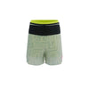 Compressport Trail Racing 2-in-1 Short Men's Sugar Swizzle/Ice Flow/Safety Yellow S 