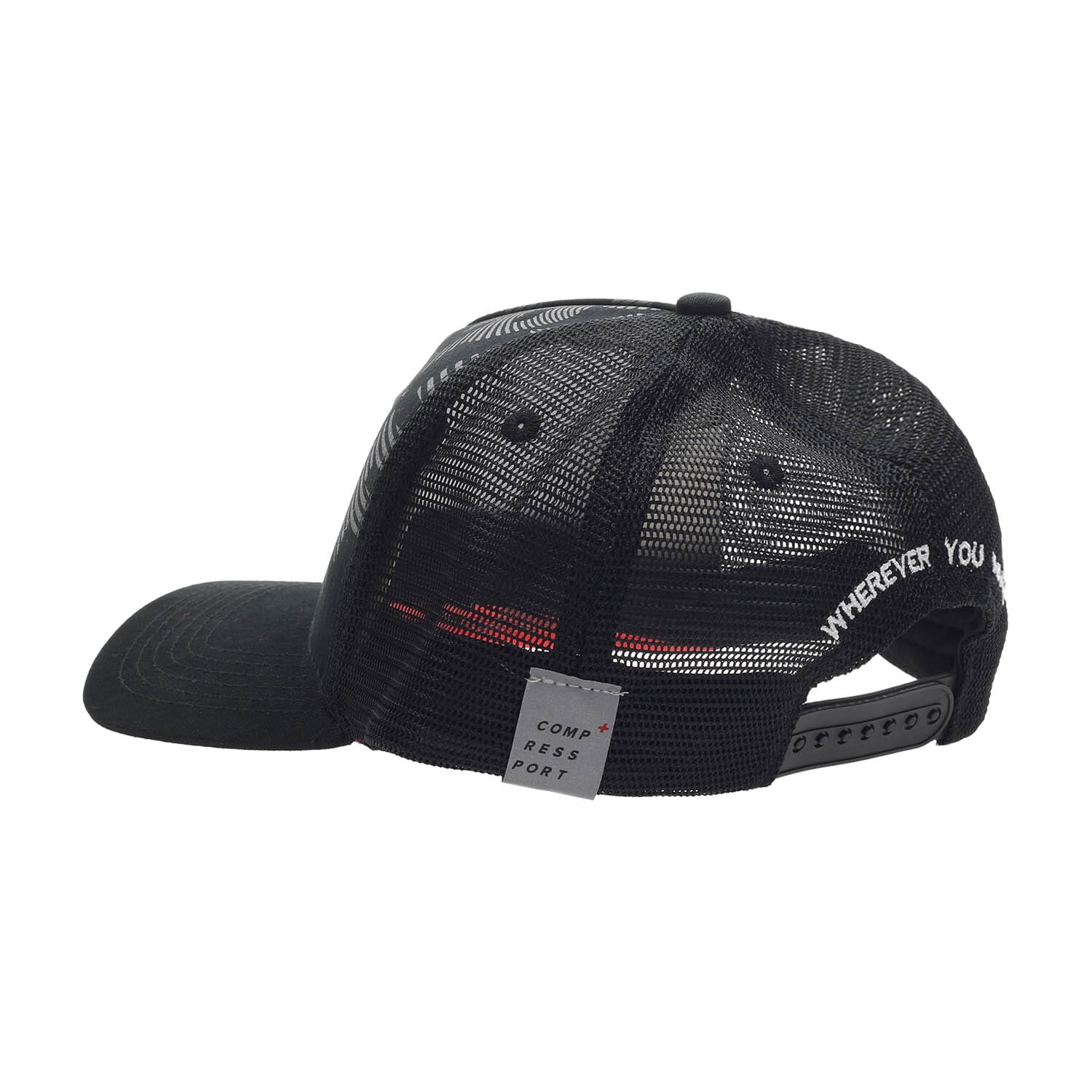 Compressport Trucker Flash Cap Black 