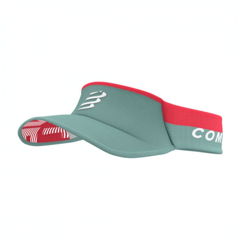 Compressport Visor Ultralight Silver Pine/Red Clay UNIQ SIZE 