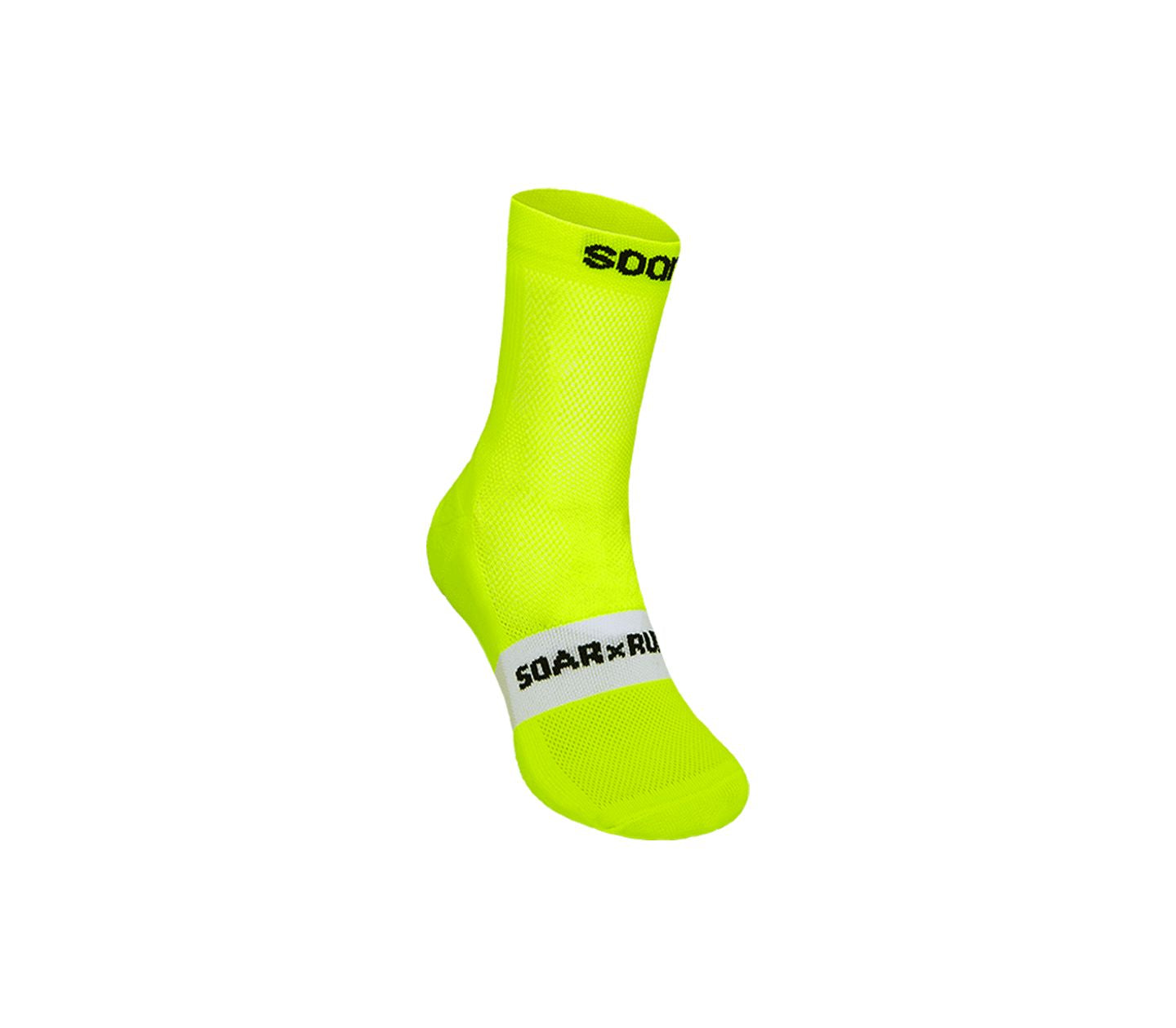 SOAR Crew Sock Fluo Yellow S 