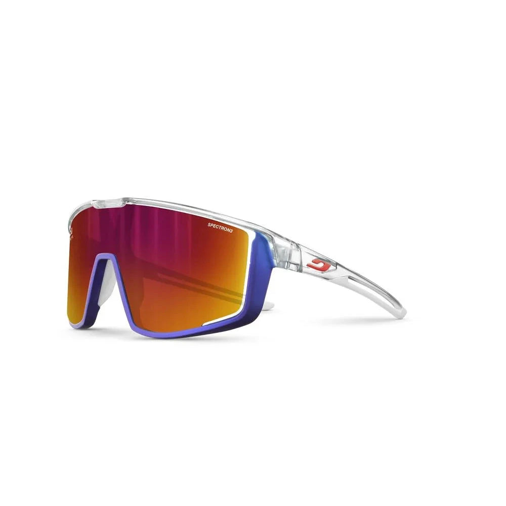 Julbo Fury Photochromic Sunglasses Crystal / Metalic Blue RED SP3CF One Size