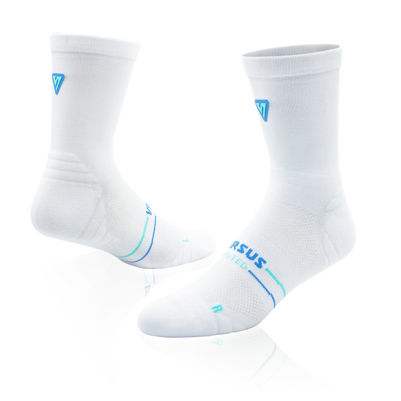 Versus Two-Tides Limited Edition Active Crew Tab Socks Two-Tides 4-7 