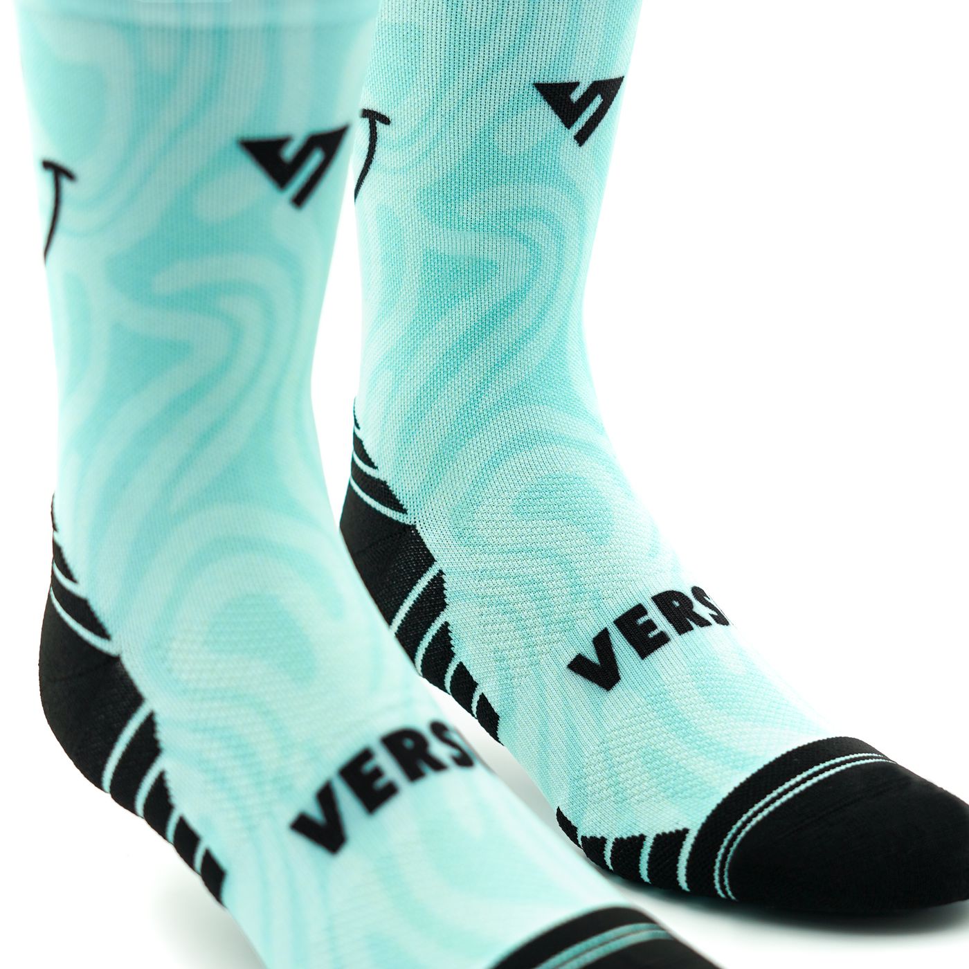 Versus Bubblegum Smile Active Crew Socks 
