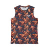 JINGER Men's Seamless Running Tank Top JM-6029 Brown M 