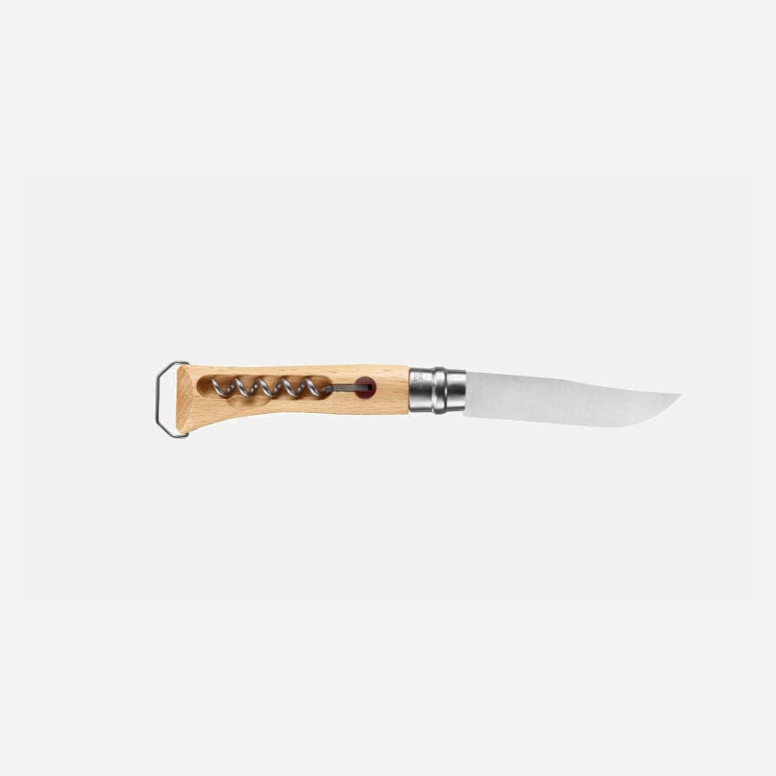 Opinel Pocket Knife N°10 Corkscrew Bottle Opener 