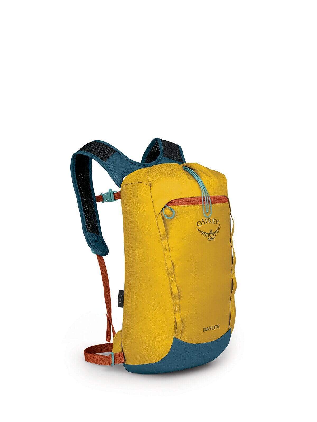Osprey Daylite Cinch Backpack DAZZLE YELLOW VENTURI BLUE 