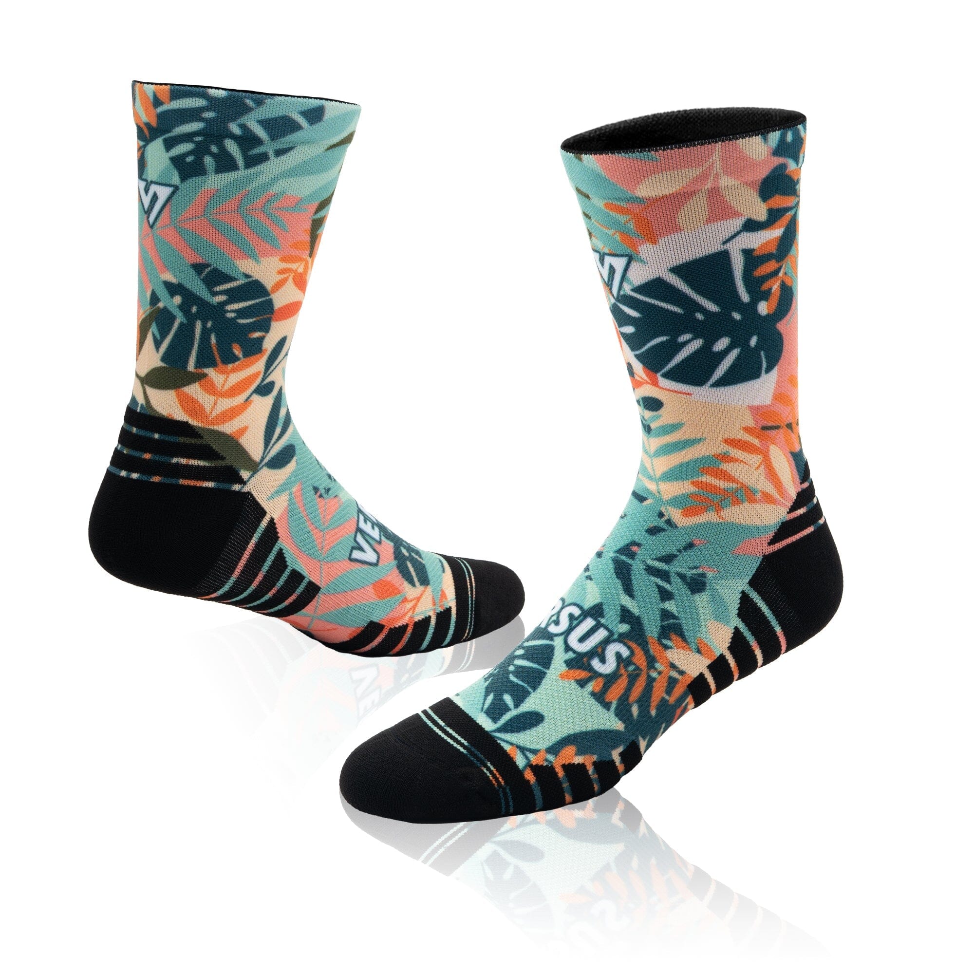 Versus Tropical Active Crew Socks Tropical 4-7 