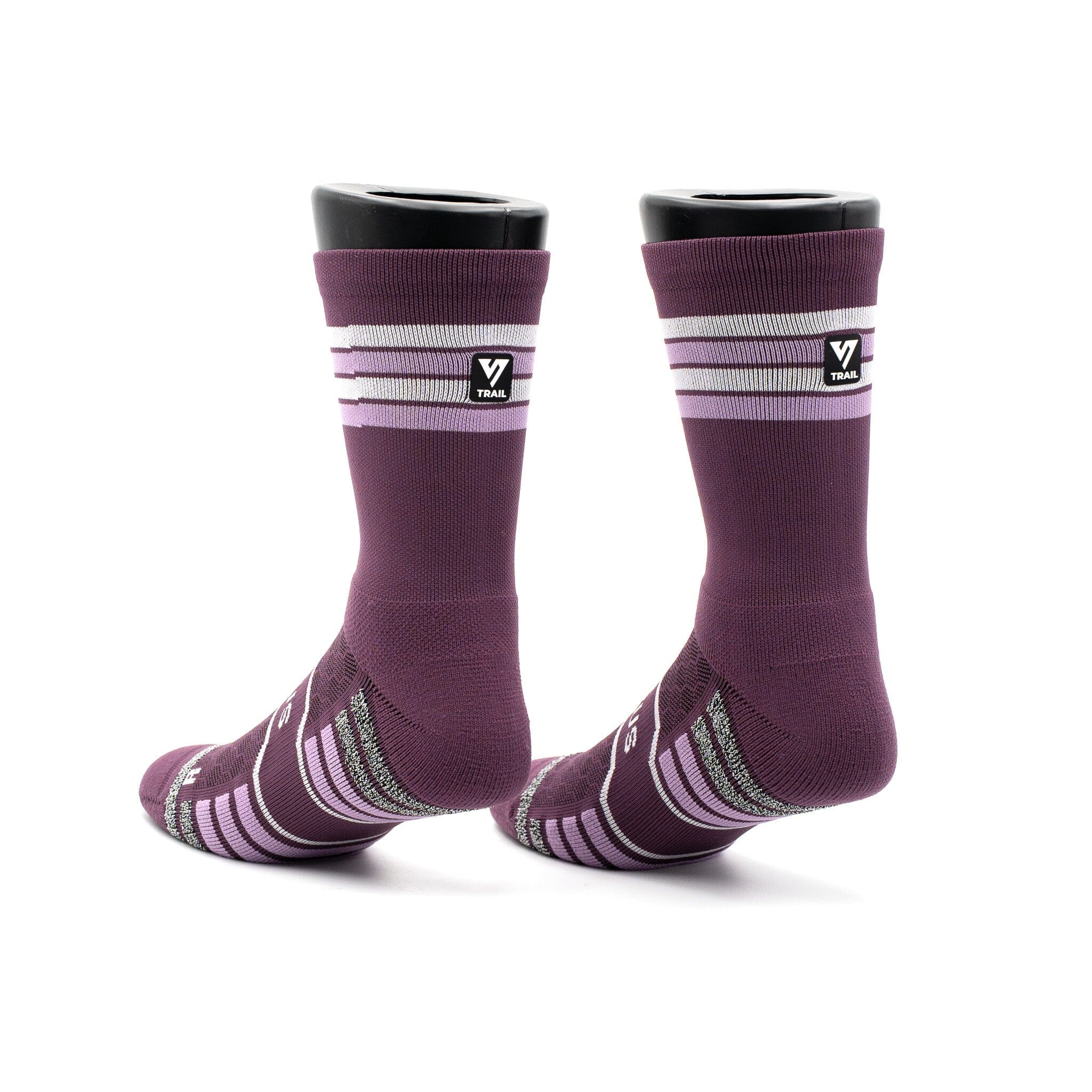 Versus Midnight Plum Trail Running Socks 