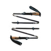 Black Diamond Trail Vista FLZ Trekking Poles Midnight Blue 110-125cm 