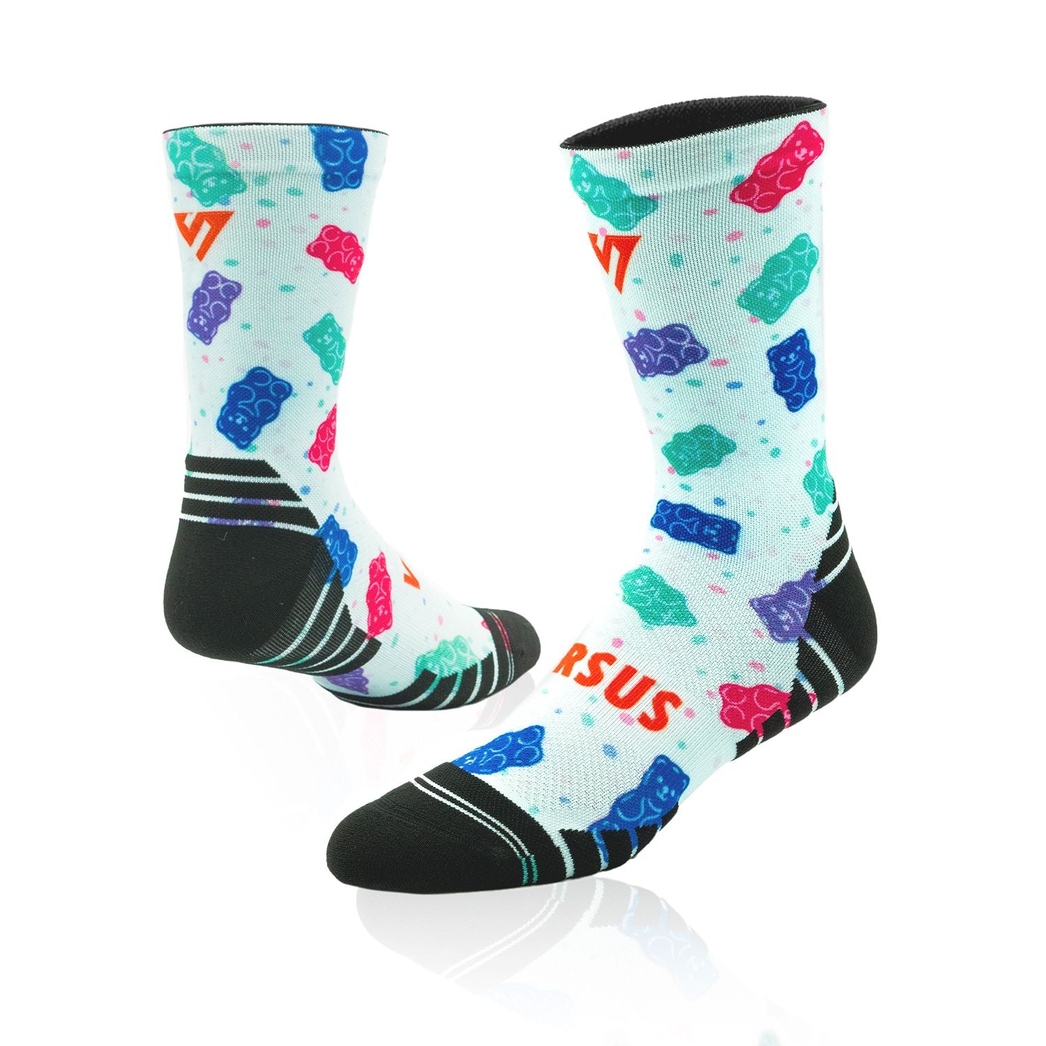 Versus Gummy Bear Active Crew Socks Gummy Bear 4-7 