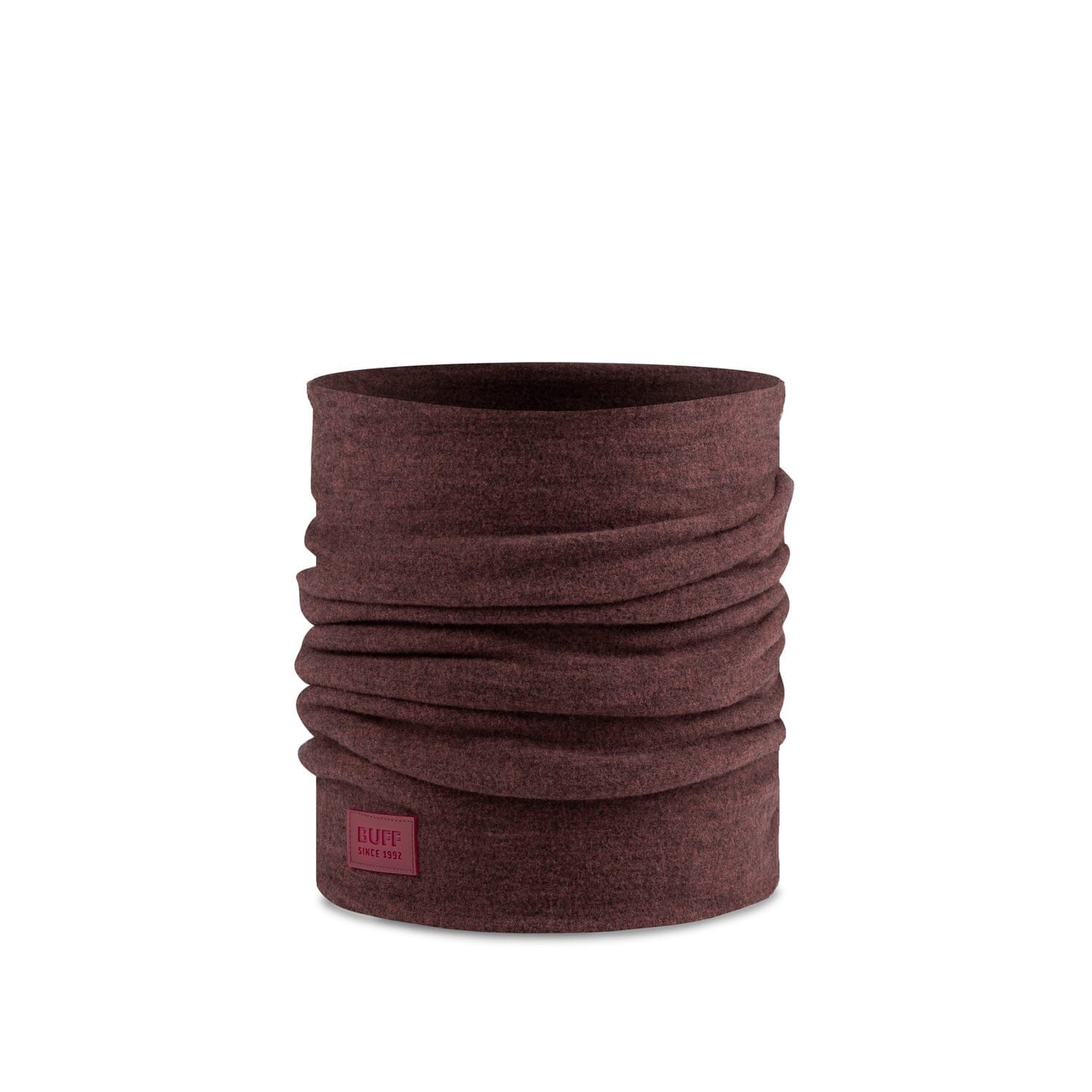Buff Merino Fleece Neck Warmer Maroon (DBF) 