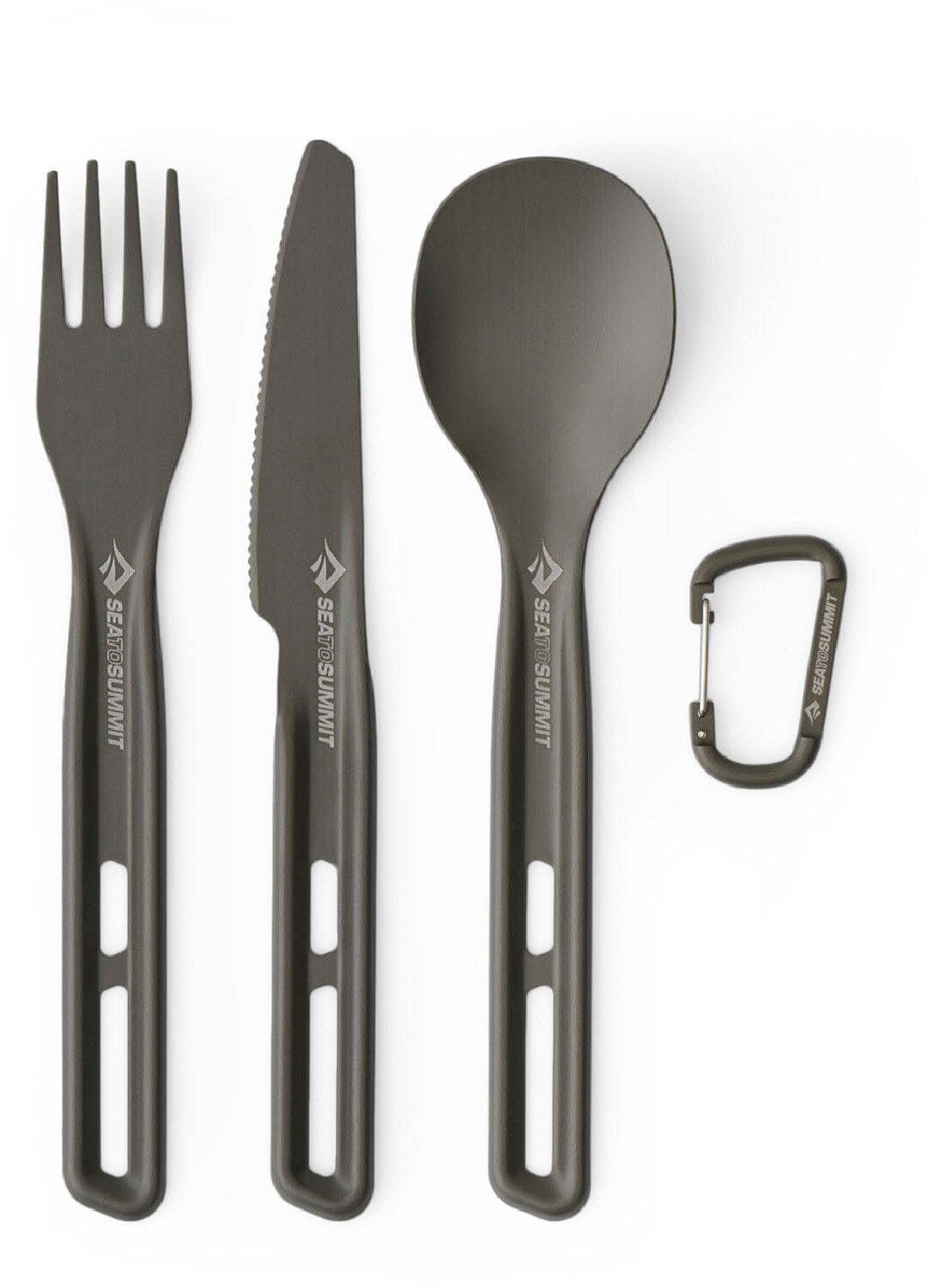 Sea to Summit Frontier Ultralight 3-Piece Cutlery Set Anodised Grey 