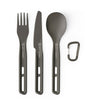 Sea to Summit Frontier Ultralight 3-Piece Cutlery Set Anodised Grey 
