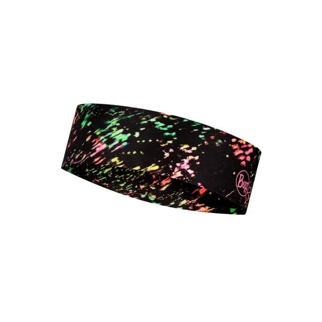 Buff Coolnet UV+ Slim Headband Speckle Black (DGX) 