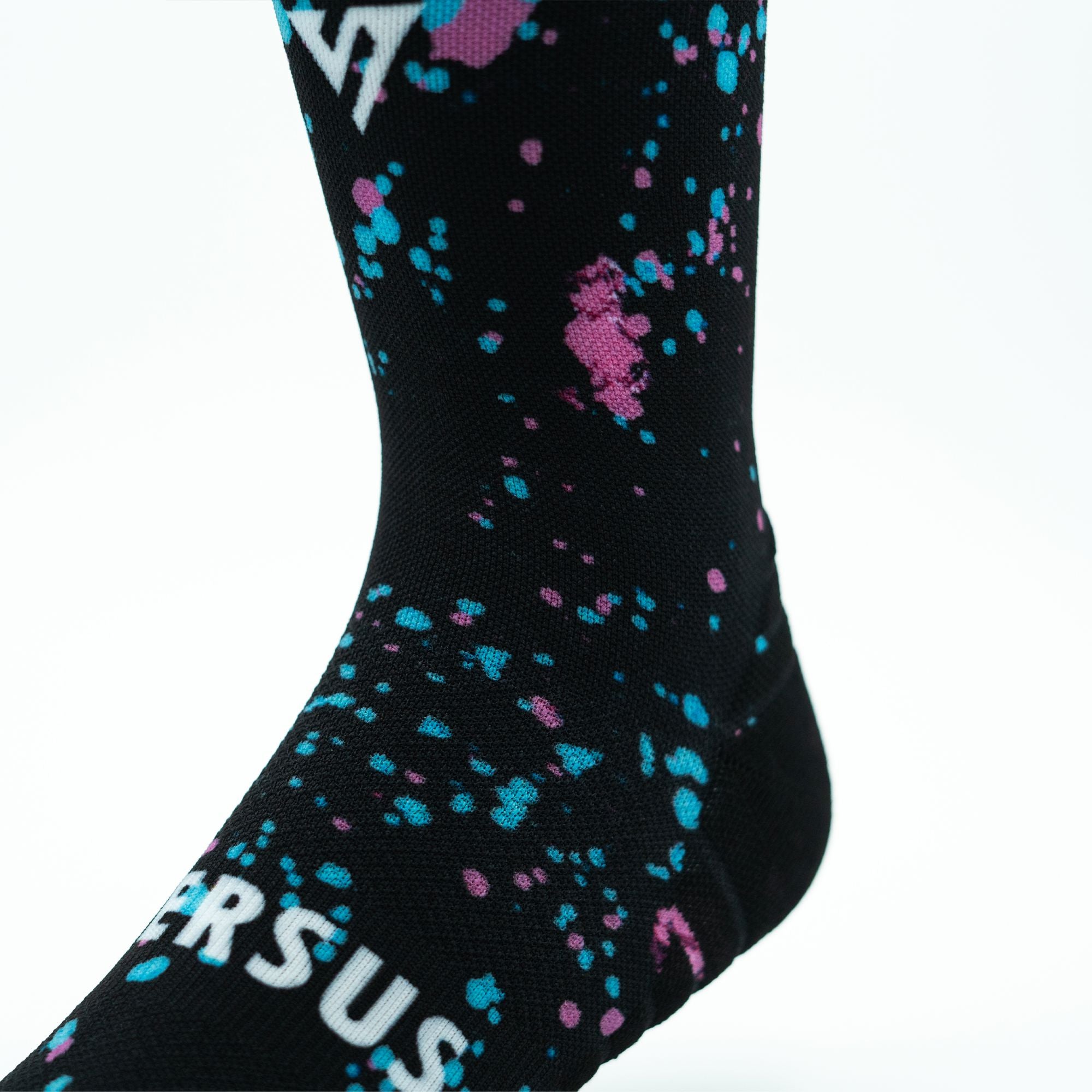 Versus Duo Splatter Active Crew Socks 