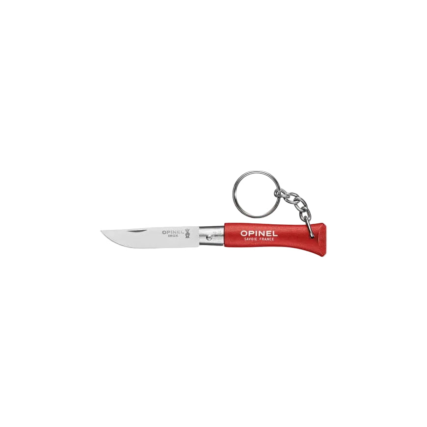 Opinel Pocket Knife Keychain N°04 Red 