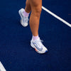 Versus Purple Running Quarter Socks 