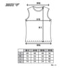 JINGER Men's Seamless Running Tank Top JM-6032 