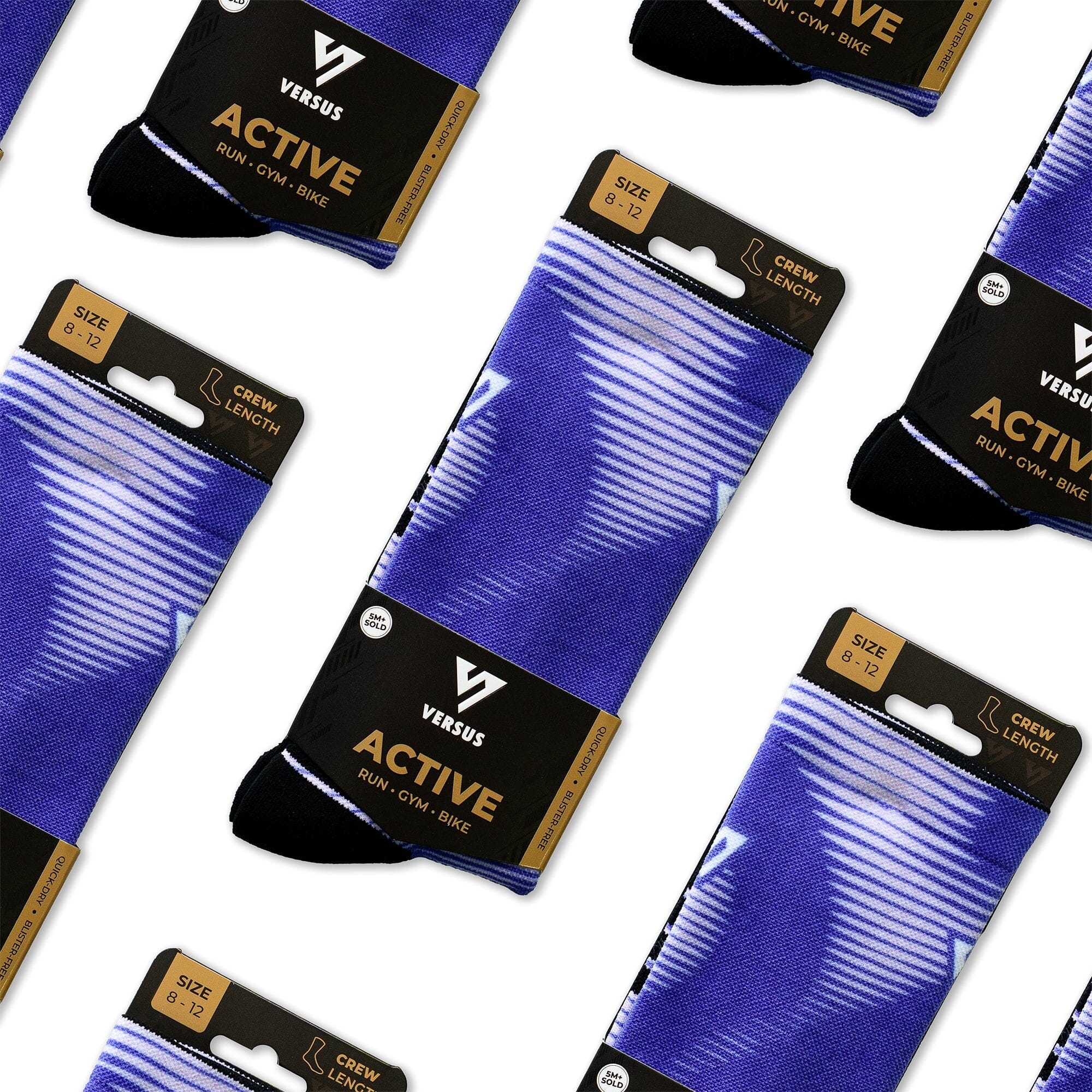 Versus Vapour Active Crew Socks 