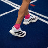 Versus Popsicle Pink Running Quarter Socks 