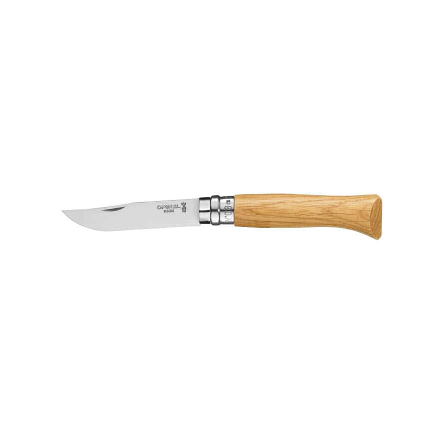 Opinel N°08 Oak pocket knife 