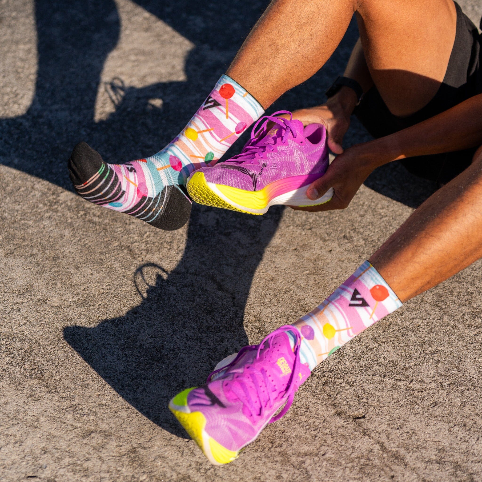 Versus Lollipop Active Crew Socks 