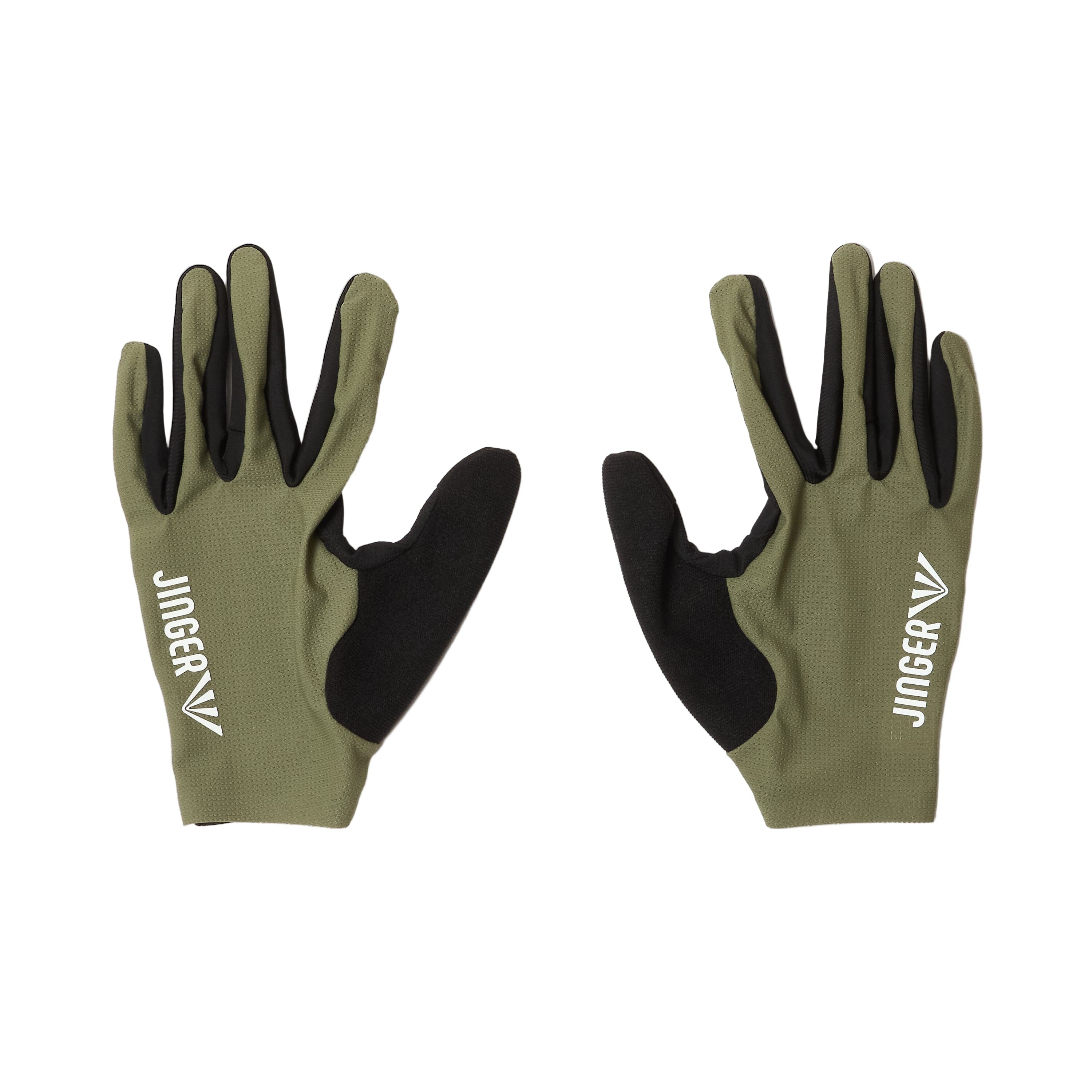 JINGER Running Gloves J-7018 Khaki S 