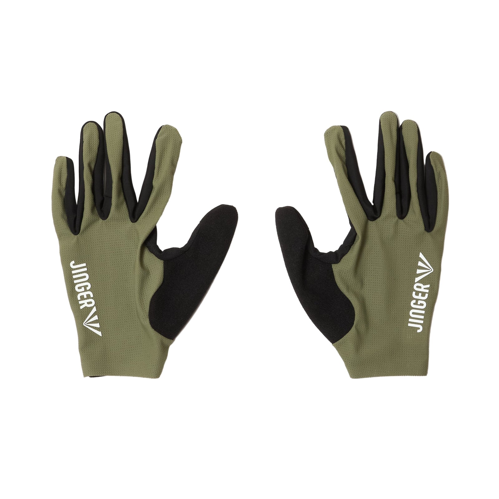 JINGER Running Gloves J-7018 Khaki S 