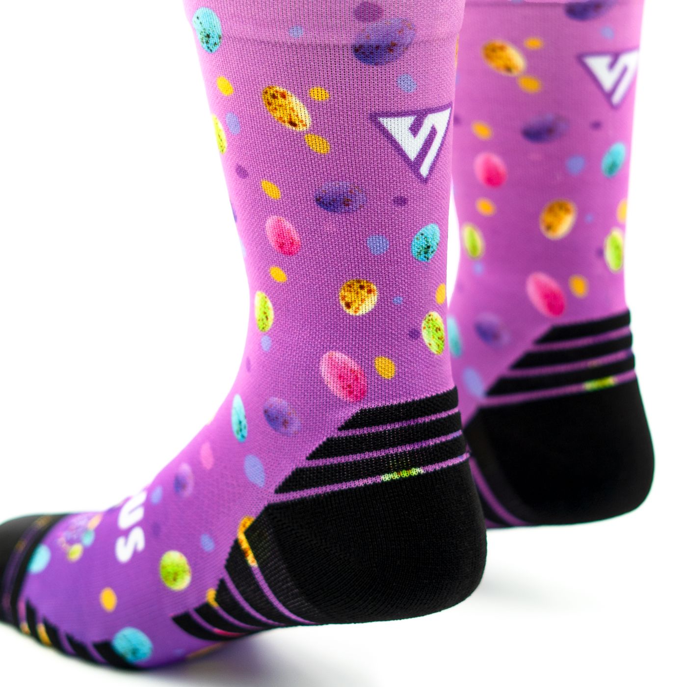 Versus Speckled Eggs Active Crew Socks 