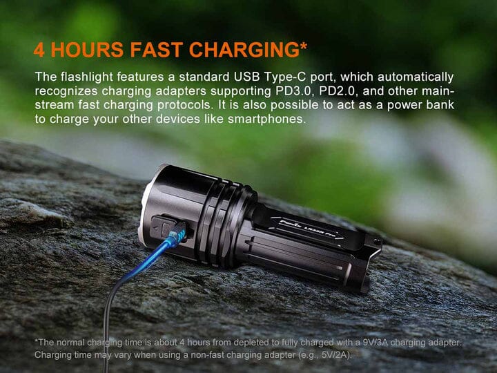 Fenix LR35R PRO 10000 Lumen Flashlight 